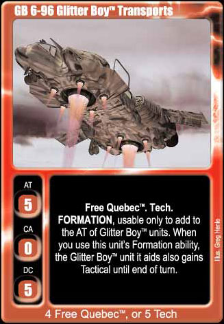 GB 6-96 Glitter Boy Transport